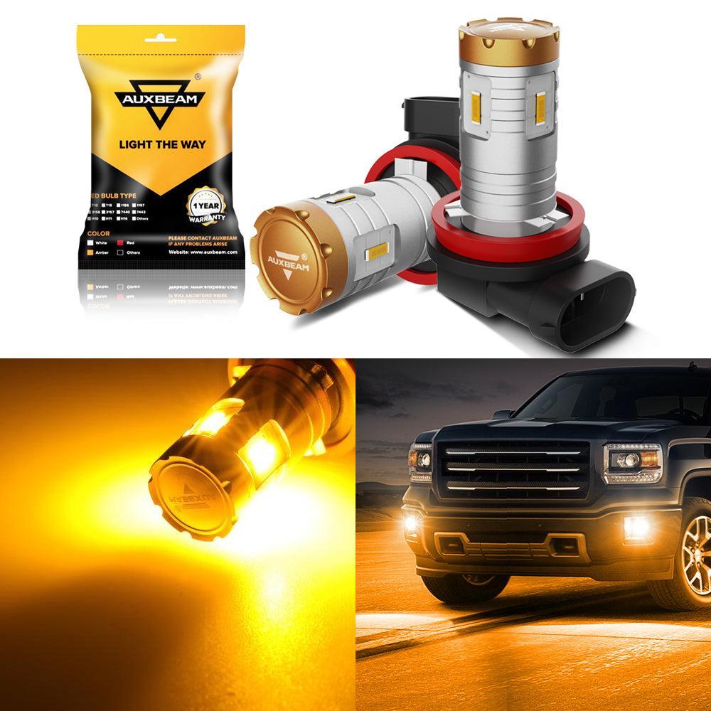 🔥 (2pcs/set) White/Amber/Blue 20W Crown-360° LED Fog Lights Bulbs/DRL - Image 14