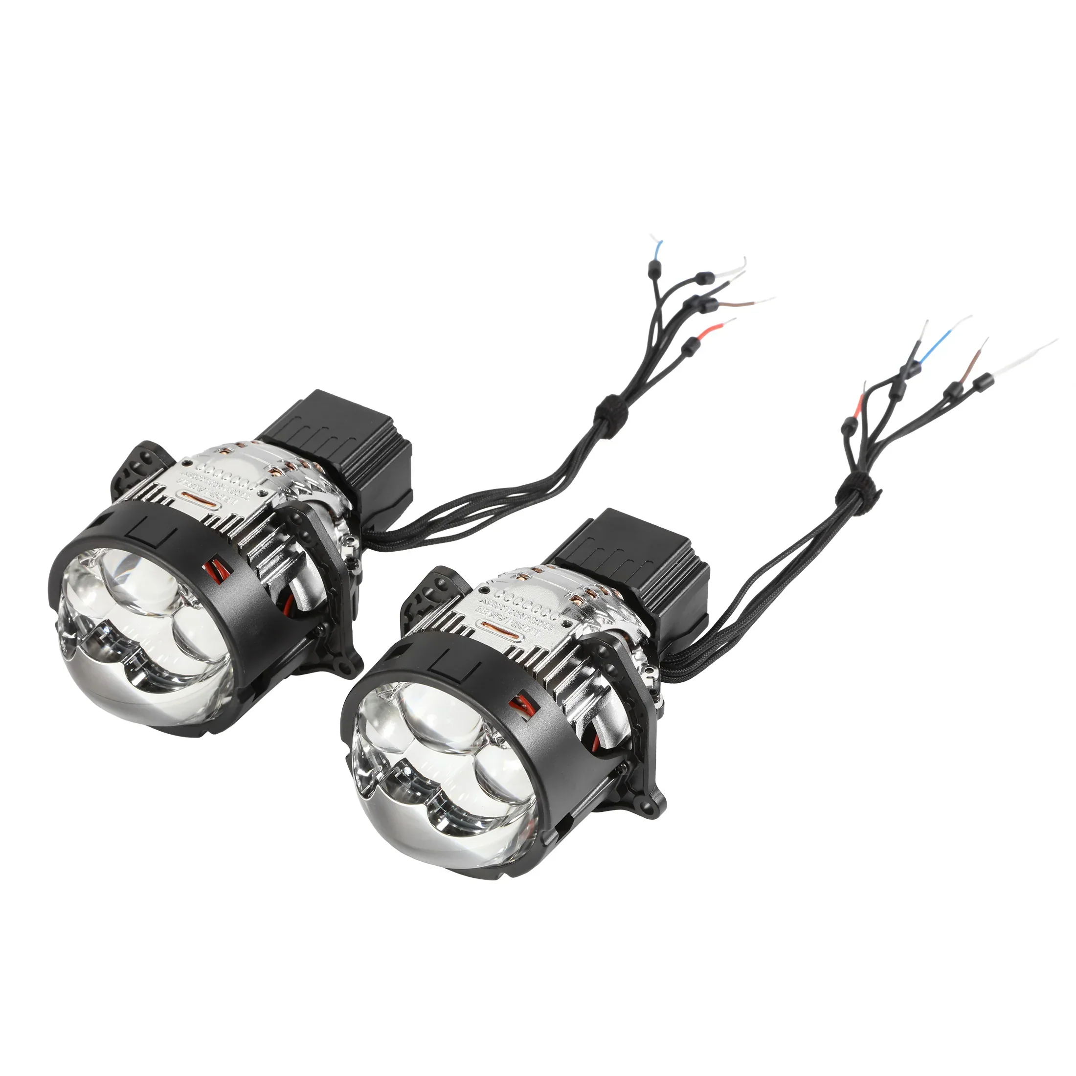 3 Inch 158W Ultra-Brightness & Wider Light Pattern Triple Direct Bi-LED Projector Lens Headlight K9 Series- Retrofit Cutting Installation for Car | 2PCS/Set - Image 14