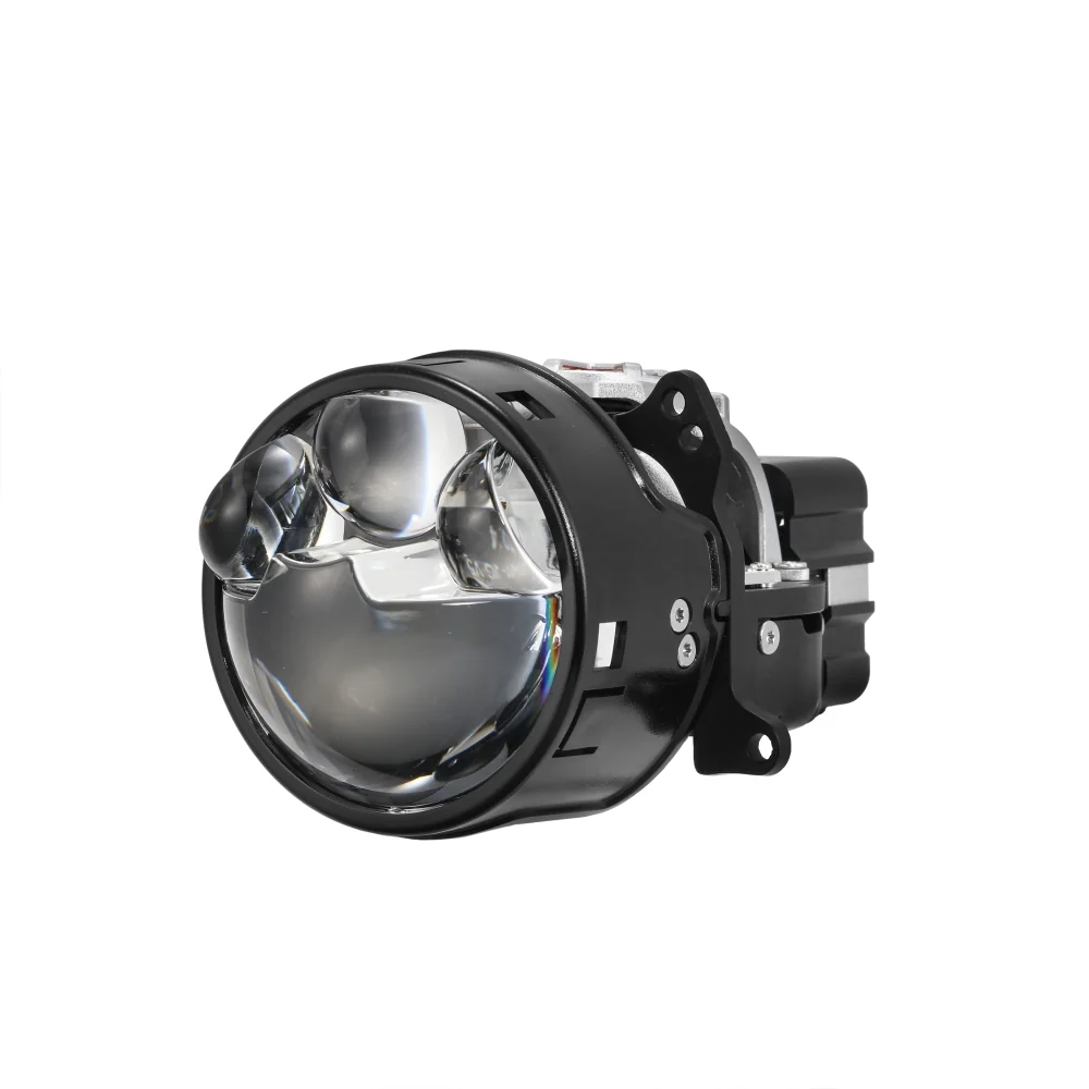 🆕3 Inch 108W Bi-LED Projector Headlight 6000K Triple Beam Laser Assist with Dual Fan Cooling C6 Series Non-destructive & Retrofit Compatible Upgrade Kit - Image 6