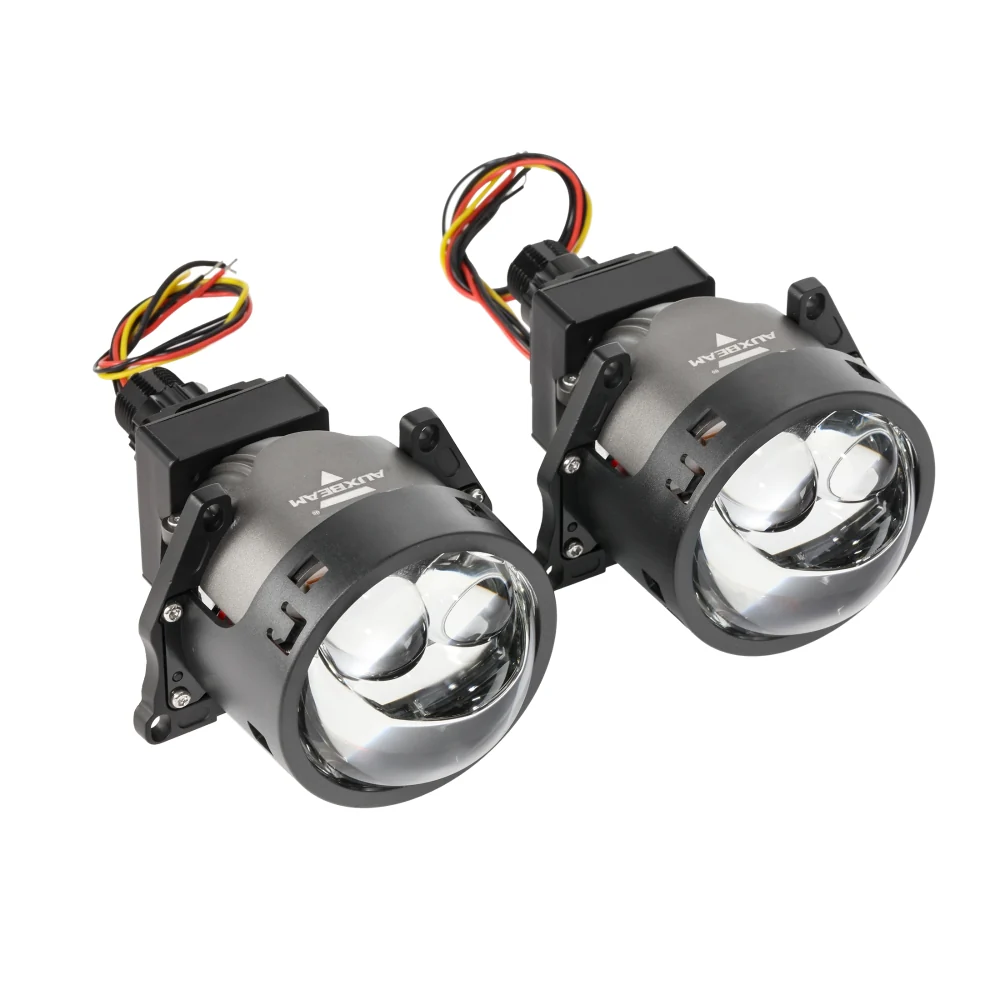 🆕3 Inch 110W 6000K Bi-LED Projector Headlight Dual Laser Beam C6 Series Non-Destructive & Retrofit Compatible Upgrade Kit - Image 15