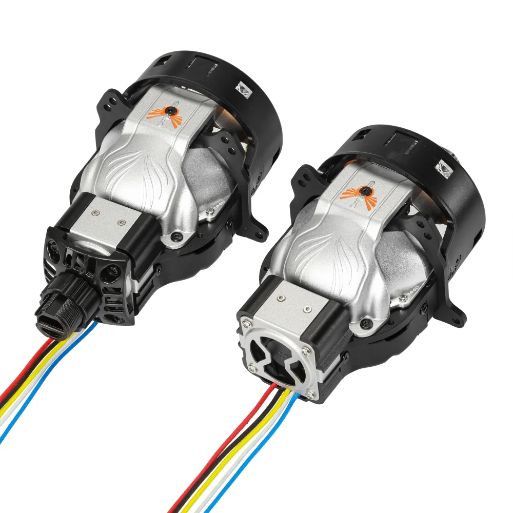 🆕3 Inch Bi-LED Projector Headlight with Triple Beam Laser Assist 108W 6000K C6 Series Non-Destructive & Retrofit Compatible Upgrade Kit - Image 14