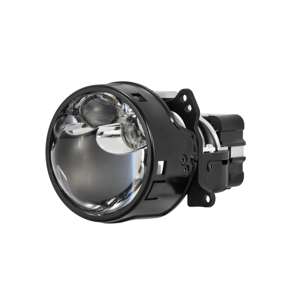 🆕3 Inch Bi-LED Projector Headlight with Triple Beam Laser Assist 108W 6000K C6 Series Non-Destructive & Retrofit Compatible Upgrade Kit - Image 6