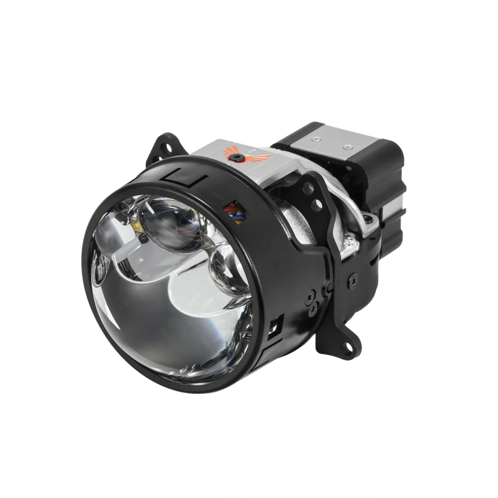🆕3 Inch Bi-LED Projector Headlight with Triple Beam Laser Assist 108W 6000K C6 Series Non-Destructive & Retrofit Compatible Upgrade Kit - Image 7