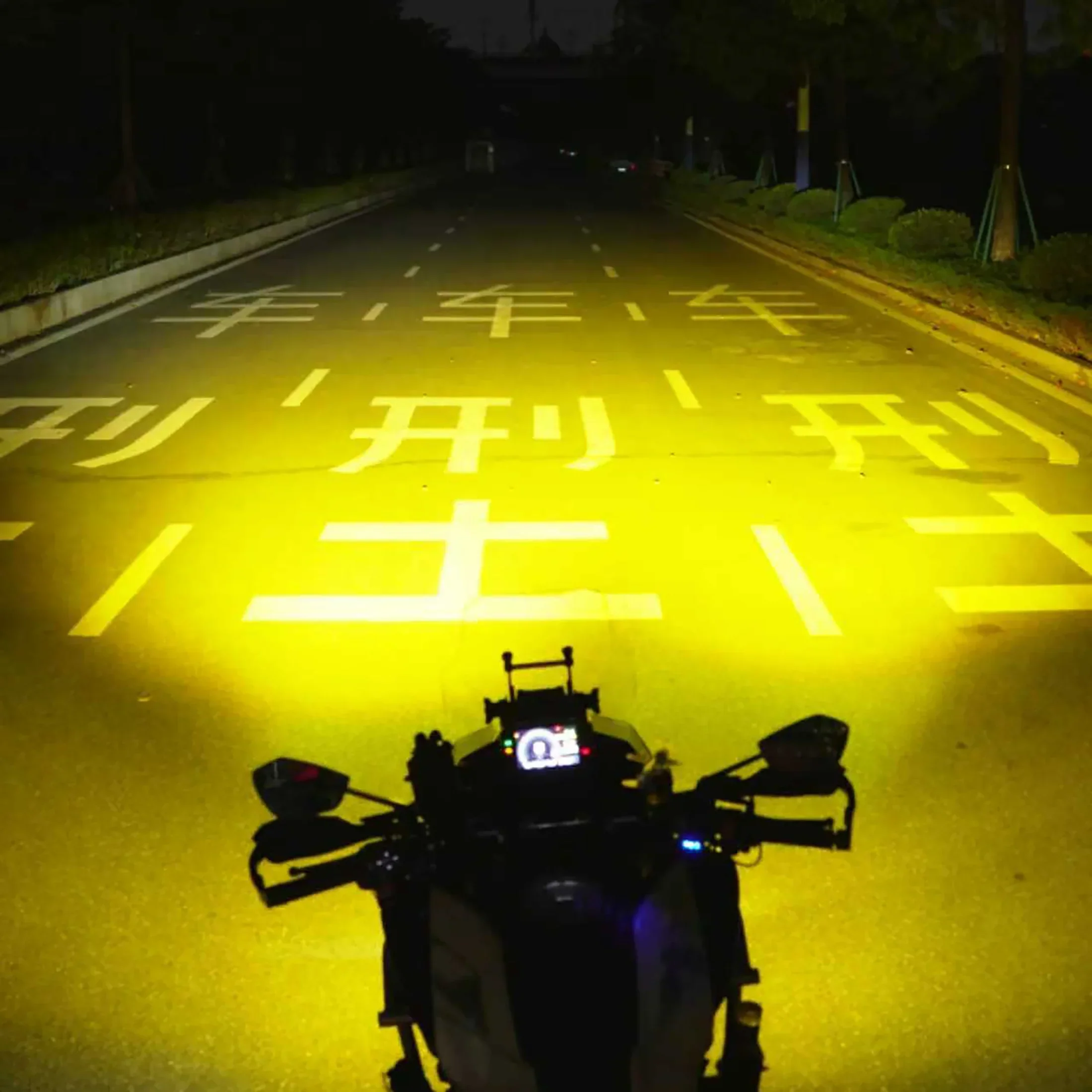 🆕4.2 Inch Motorcycle Auxiliary LED Spotlight, 72W AX7 Series Dual Color Switchback Driving Fog Light with 3+4 Modes For Motorcycle Jeep SUV ATV Truck | 2PCS/Set - Image 14
