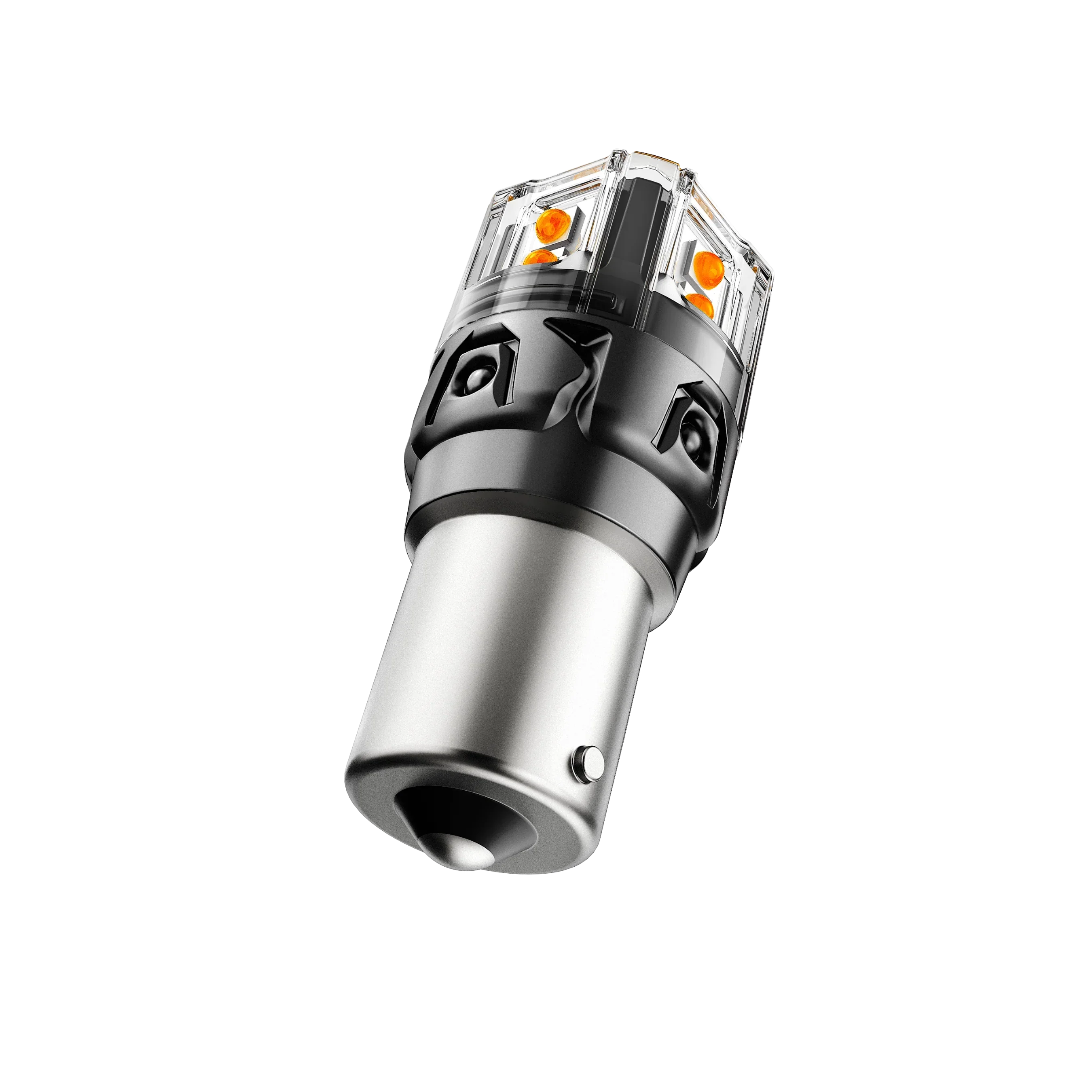 🆕1156 BA15S LED Turn Signal Light Rear/Front, Side Maker Light Bulbs 13W 500% High Brightness CAN-Bus Error Free 3000K Amber B52 Series | 2 Bulbs - Image 11