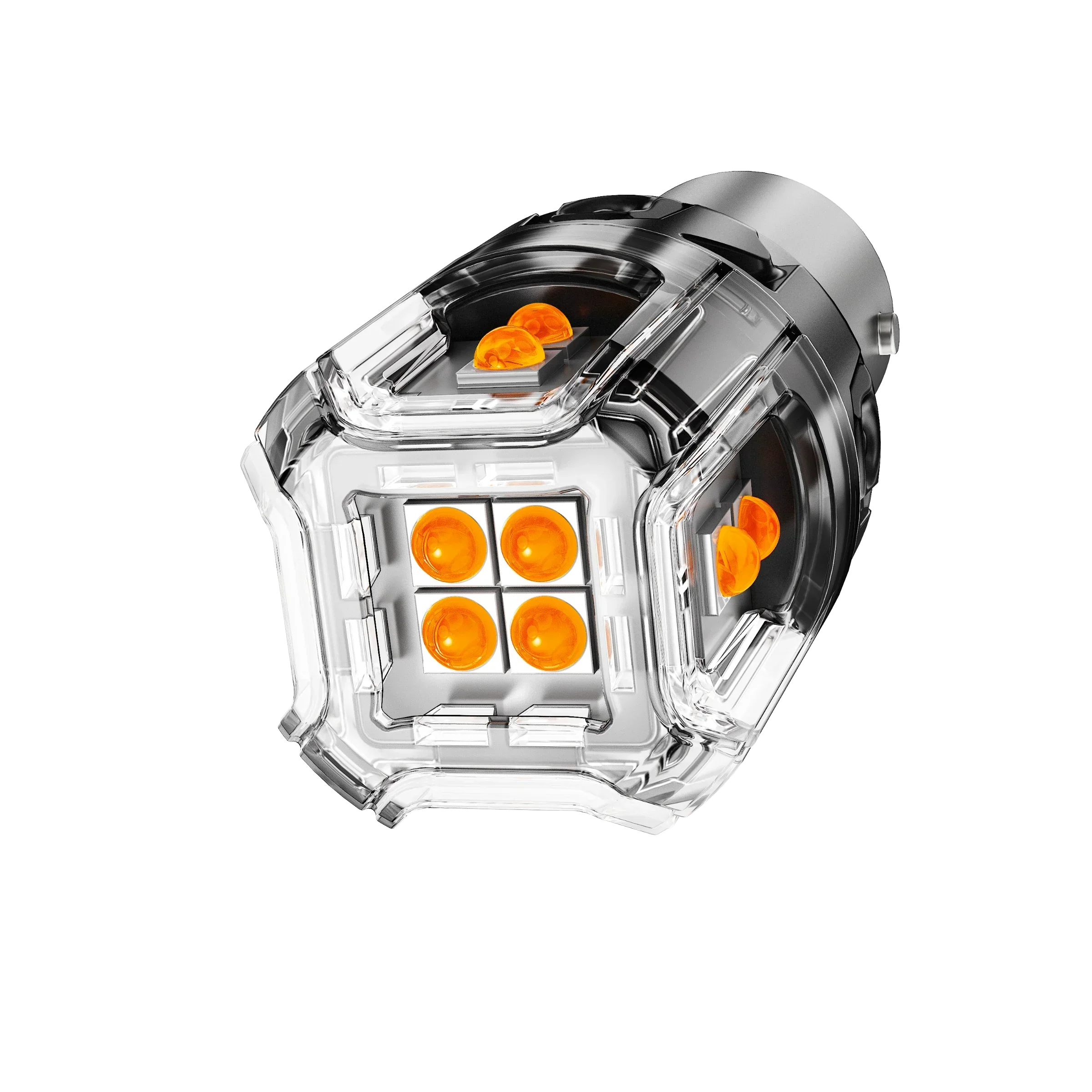 🆕1156 BA15S LED Turn Signal Light Rear/Front, Side Maker Light Bulbs 13W 500% High Brightness CAN-Bus Error Free 3000K Amber B52 Series | 2 Bulbs - Image 6