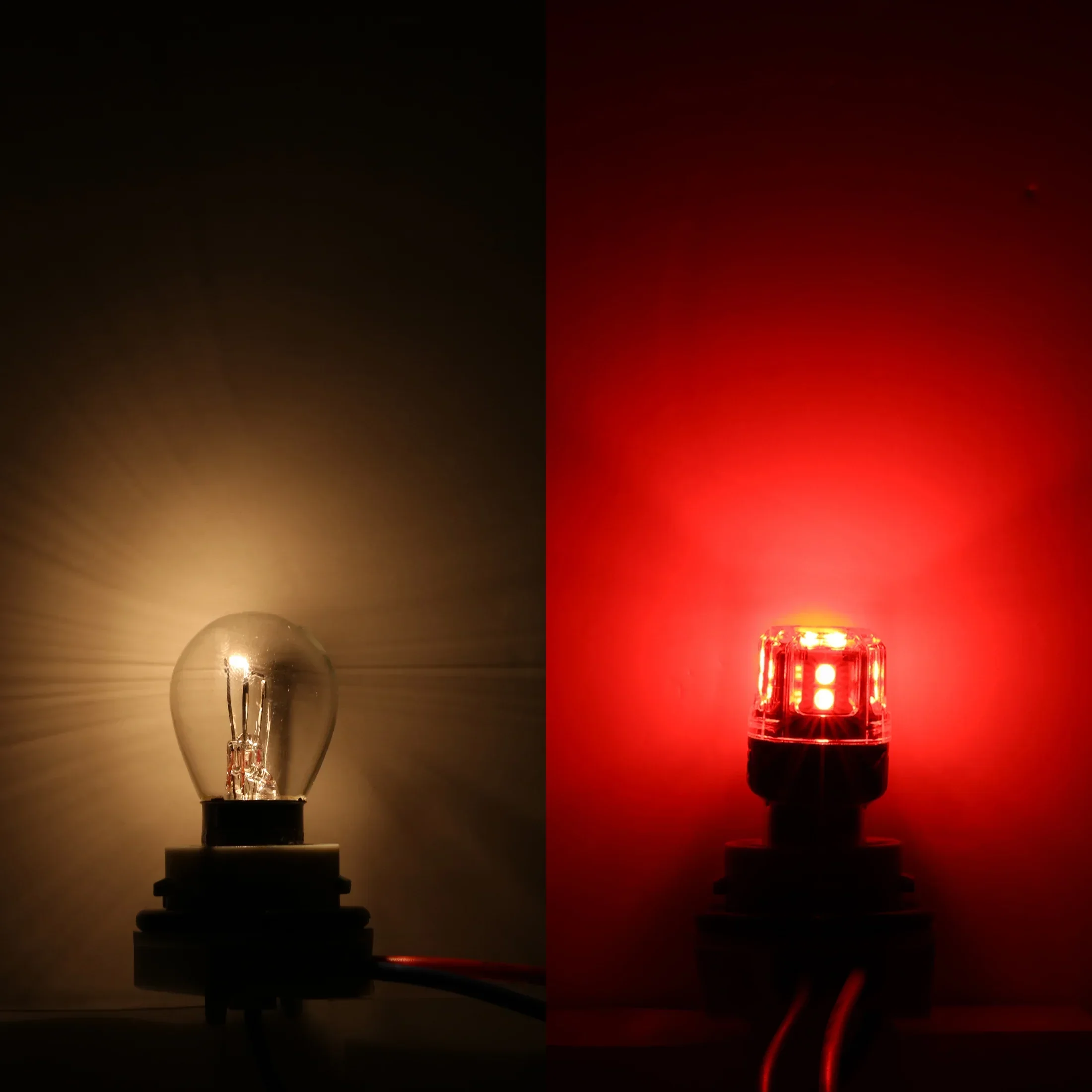 🆕1157 BAY15D LED Brake/Tail Light Bulbs 11W 500% High Brightness CAN-Bus Error Free Red B52 Series | 2 Bulbs - Image 16