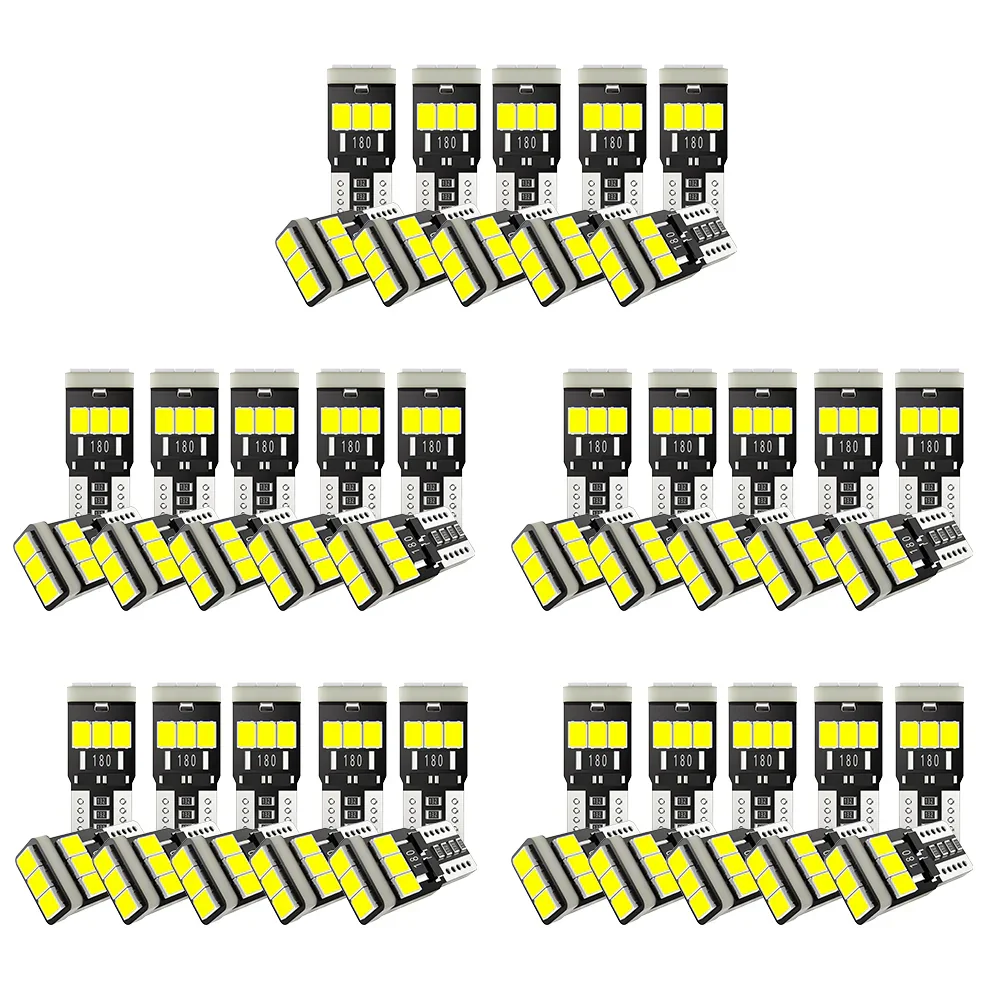 🆕168 2825 W5W T10 LED License Plate/Side Marker/Interior Light Bulb 5W 300% Brighter CANBUS Error Free White - Image 11