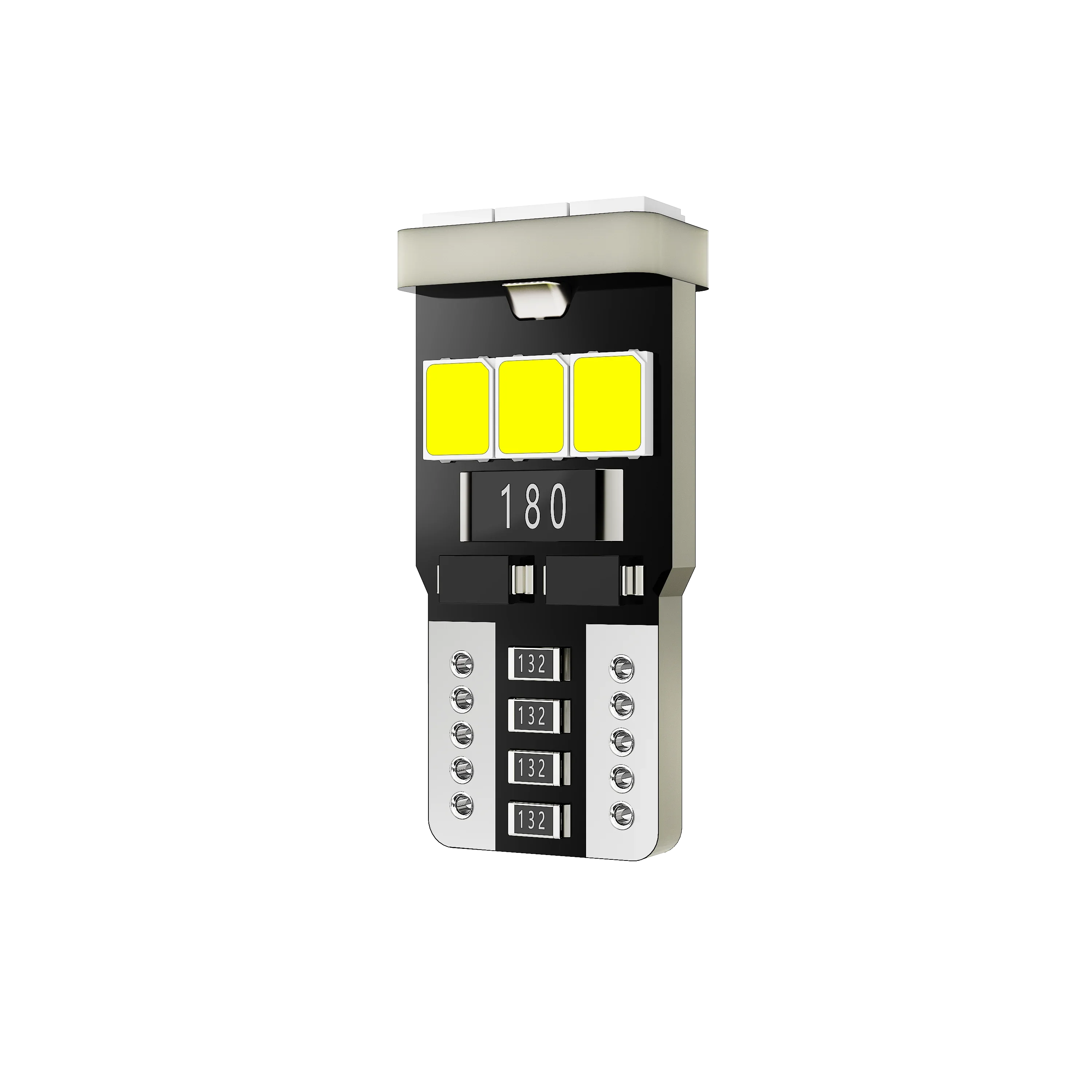 🆕168 2825 W5W T10 LED License Plate/Side Marker/Interior Light Bulb 5W 300% Brighter CANBUS Error Free White - Image 3