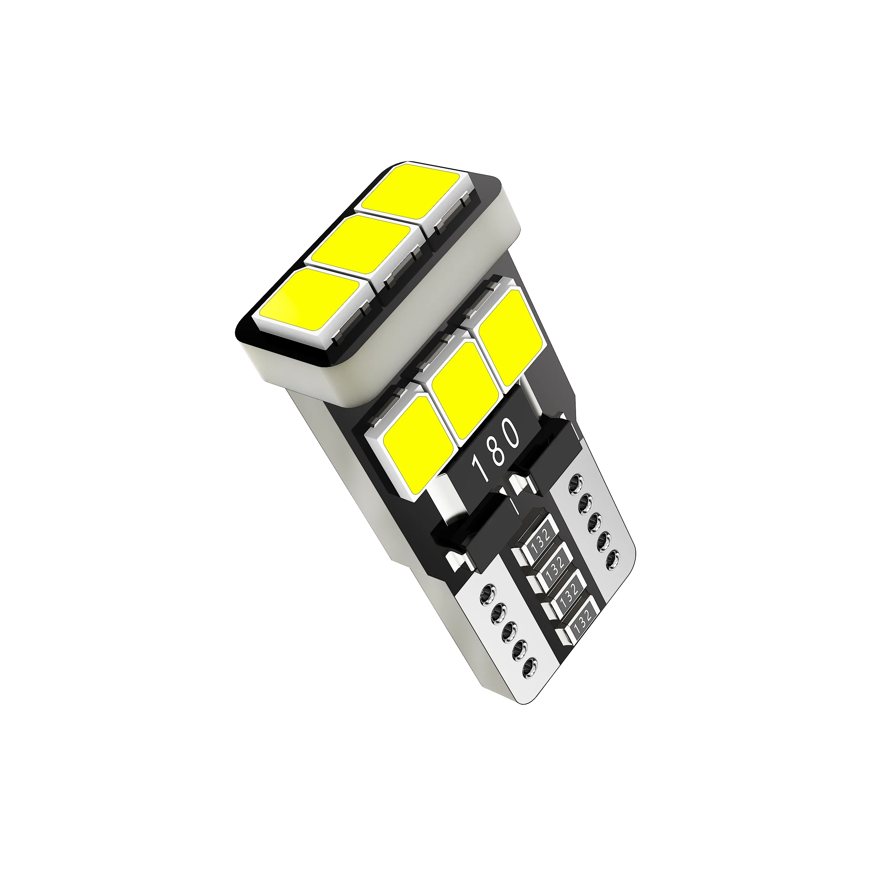 🆕168 2825 W5W T10 LED License Plate/Side Marker/Interior Light Bulb 5W 300% Brighter CANBUS Error Free White - Image 6