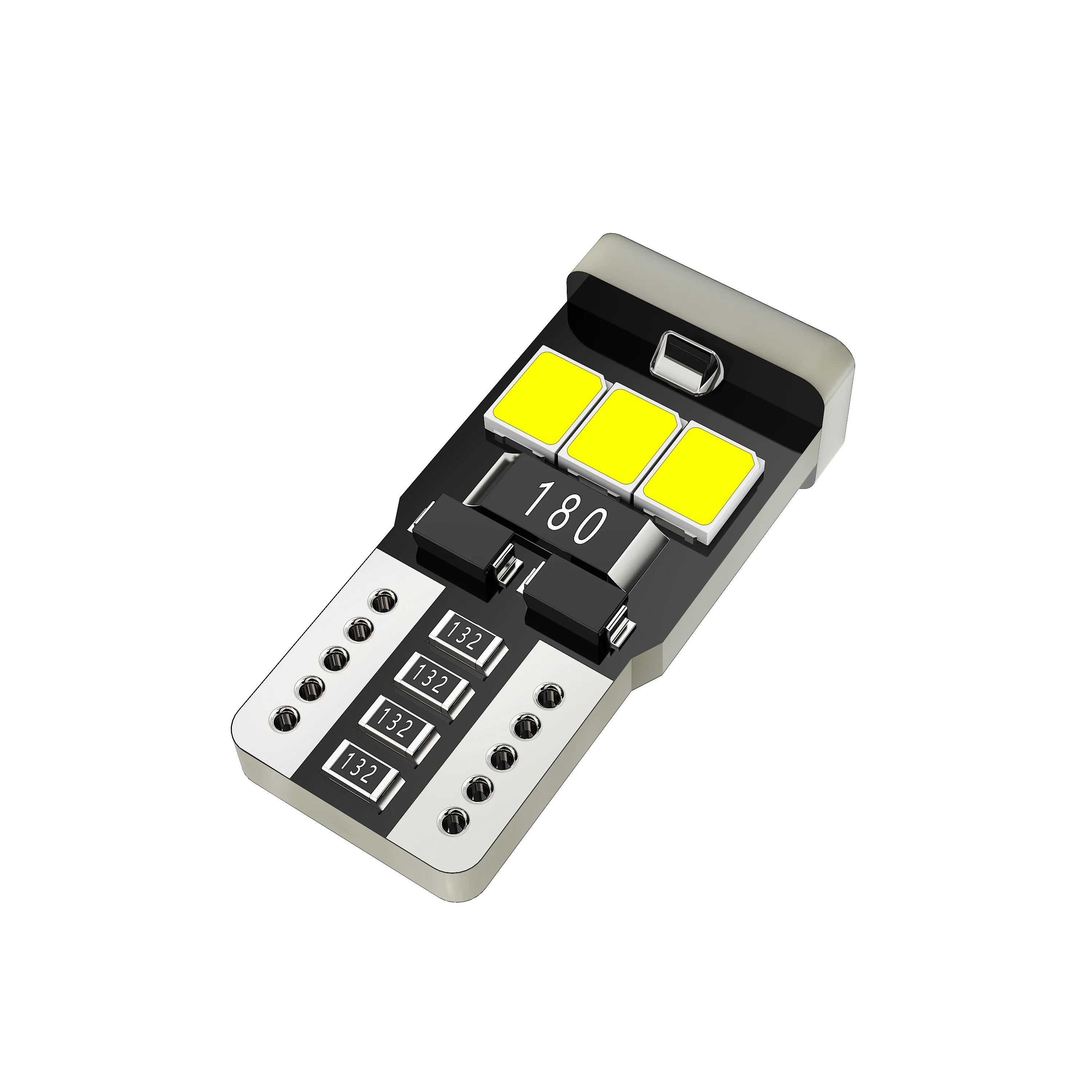 🆕168 2825 W5W T10 LED License Plate/Side Marker/Interior Light Bulb 5W 300% Brighter CANBUS Error Free White - Image 7
