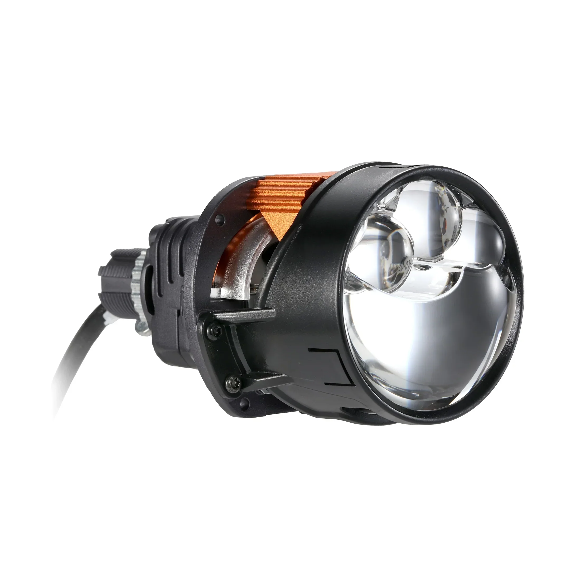 2.5 Inch 100W 6000K Bi-LED Projector Headlight with 3 Direct Laser High Beam Lenses S8 Series – Non-Destructive Installation for Cars | 2pcs/Set - Image 13