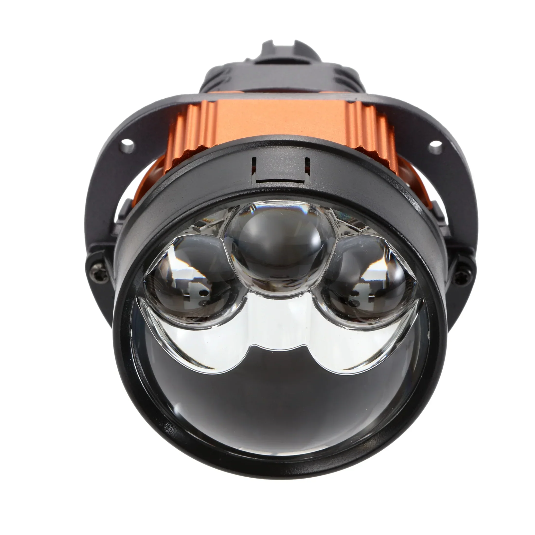 2.5 Inch 100W 6000K Bi-LED Projector Headlight with 3 Direct Laser High Beam Lenses S8 Series – Non-Destructive Installation for Cars | 2pcs/Set - Image 4