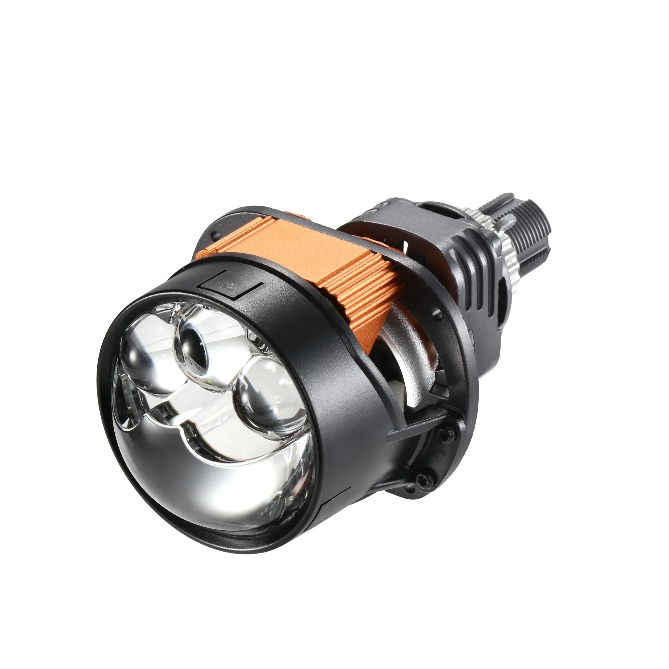 2.5 Inch 100W 6000K Bi-LED Projector Headlight with 3 Direct Laser High Beam Lenses S8 Series – Non-Destructive Installation for Cars | 2pcs/Set - Image 5