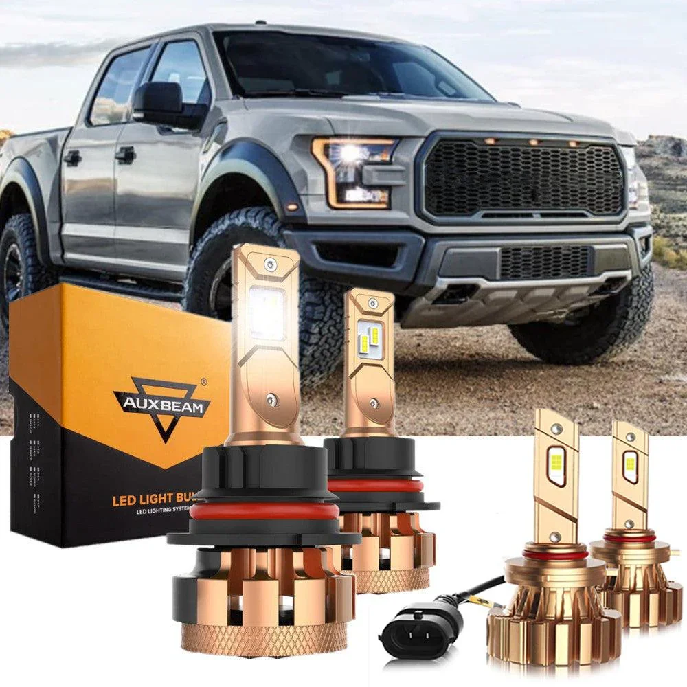 For 2000-2004 FORD F150 F250 F350 F-16 Plus Series 9007 Built-in Canbus Automotive Grade 14000LM LED Light Bulbs High Low Beam Bundle - Image 15