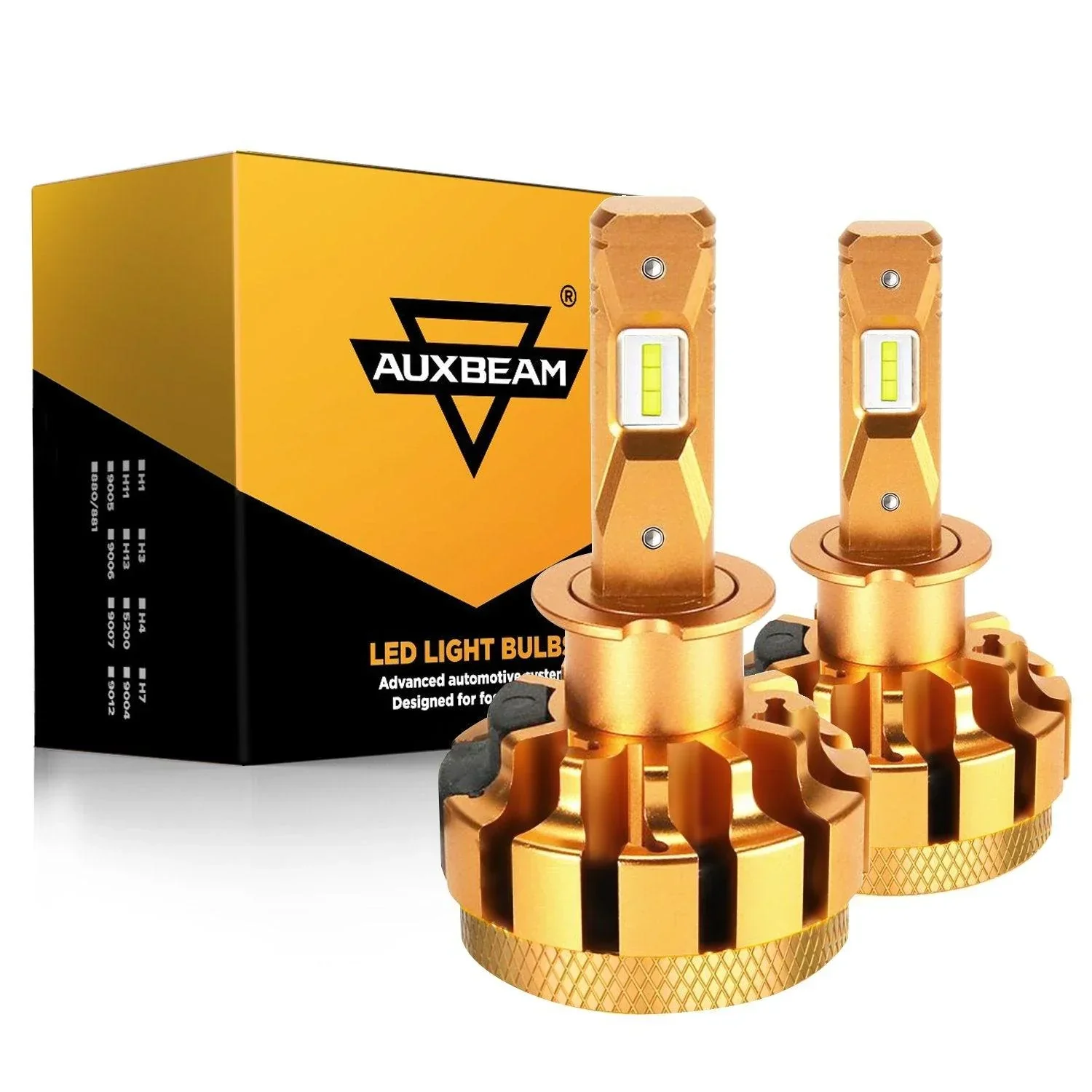 2000-2006 Volkswagen Golf F-16 Plus Series Automotive Grade 28000LM Hi-beam/Lo-beam/Fog Light Combo LED Light Bulbs - Image 11