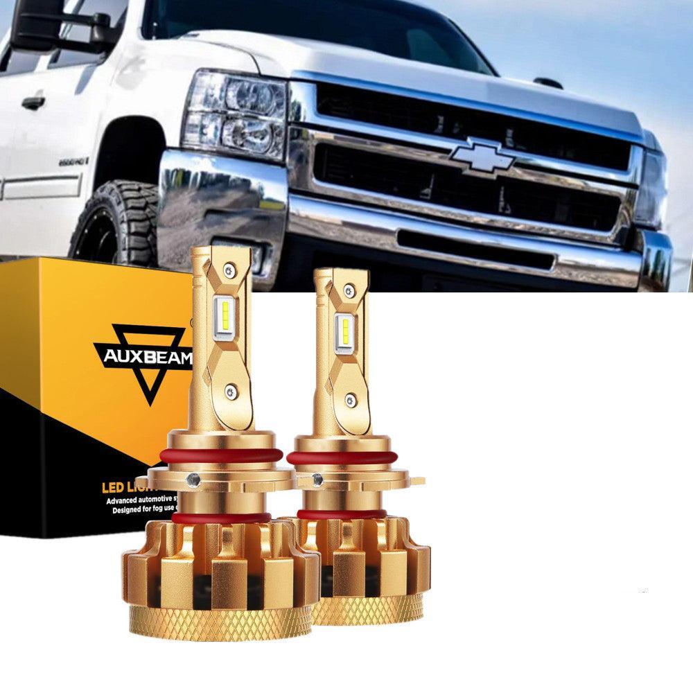 For 2007 Chevrolet Silverado 2500 HD Classic F-16 Plus Series Built-in Canbus Automotive Grade 14000LM LED Light Bulbs High Low Beam Bundle - Image 11