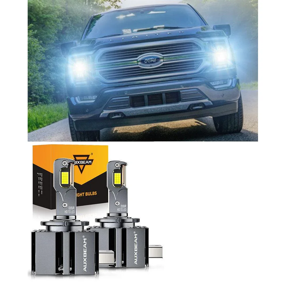 For 2013-2014 Ford F-150 HID D3S LED Headlight Bulbs - Image 3
