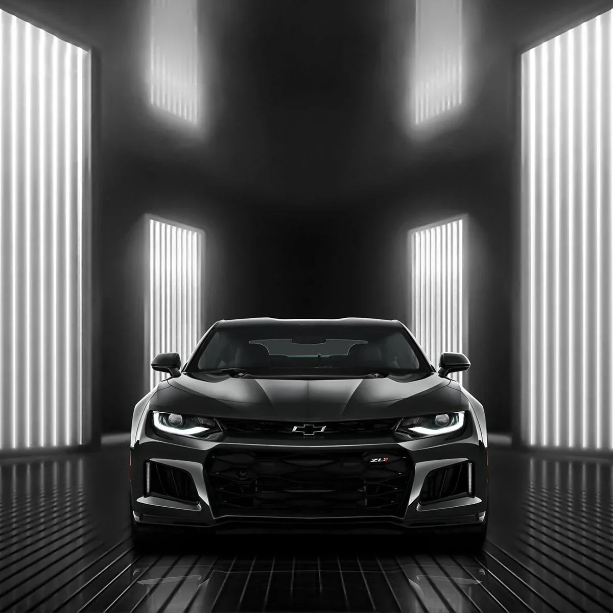 LED Headlight Assembly Dual Beam Projector Black For 2016-2022 Chevrolet Camaro 6th Gen - Image 10