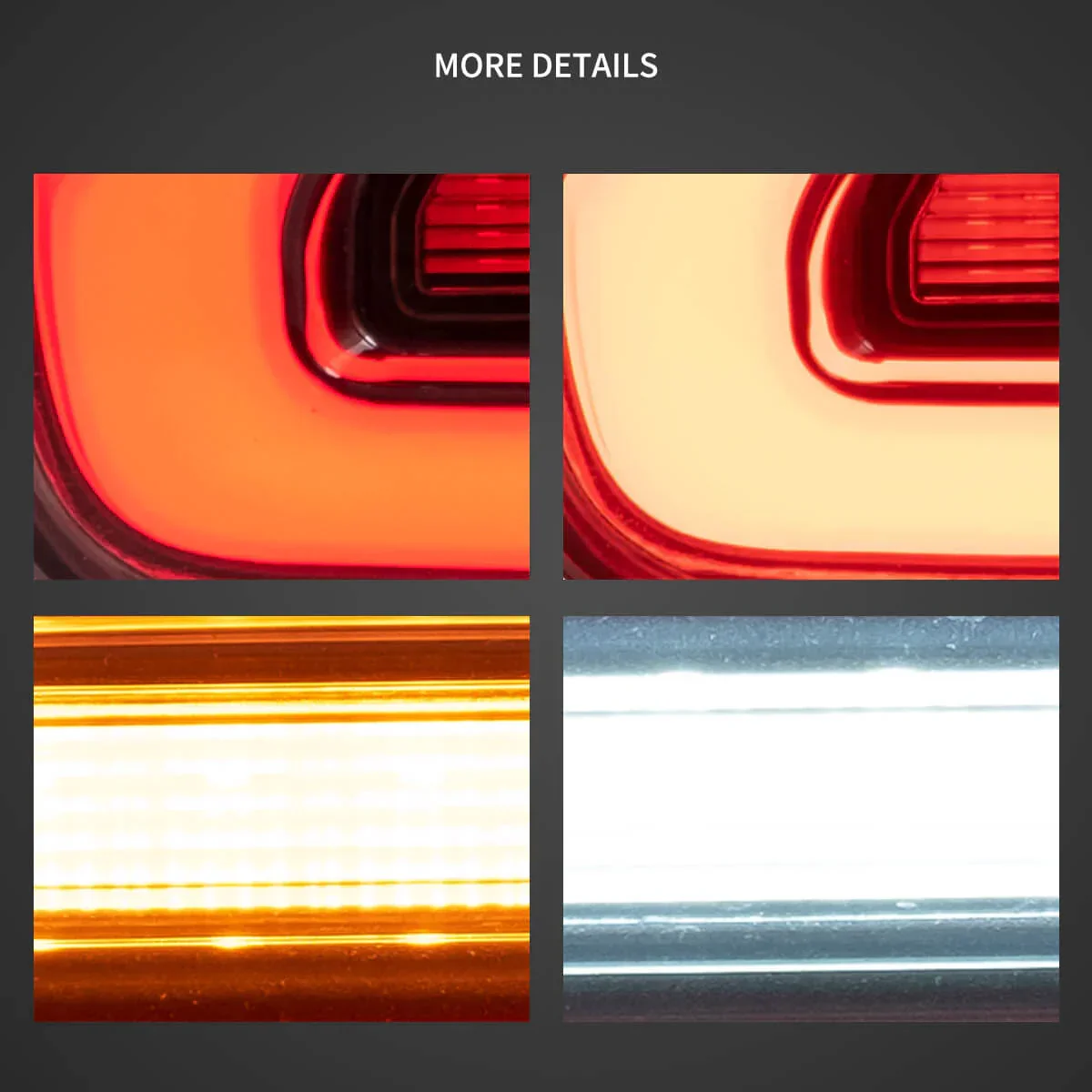 LED Tail Light Assembly With Sequential Turn Signal For 2018-2022 Jeep Wrangler 4th Gen (JL) & 2019-2022 Jeep Glandiator (JT) - Image 8