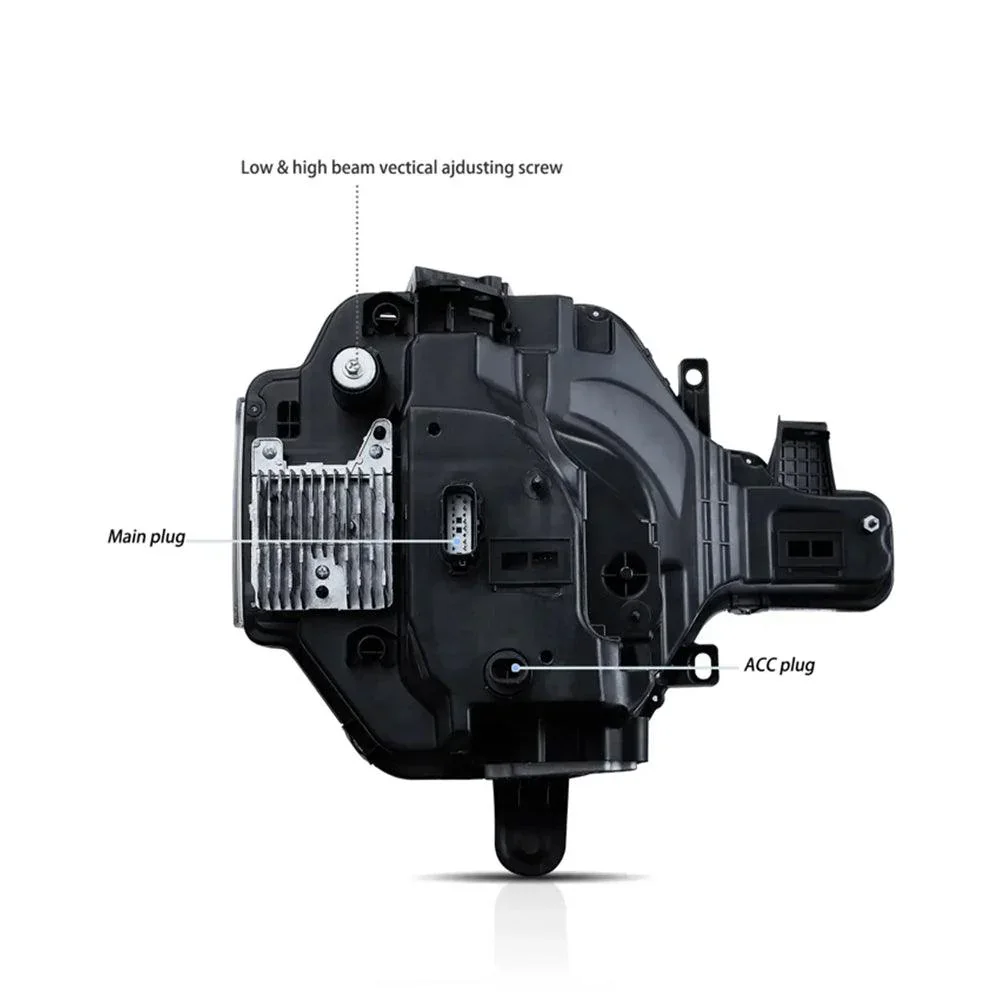 LED Headlight Assembly Projector For 2020-2024 Ford Bronco - Image 4