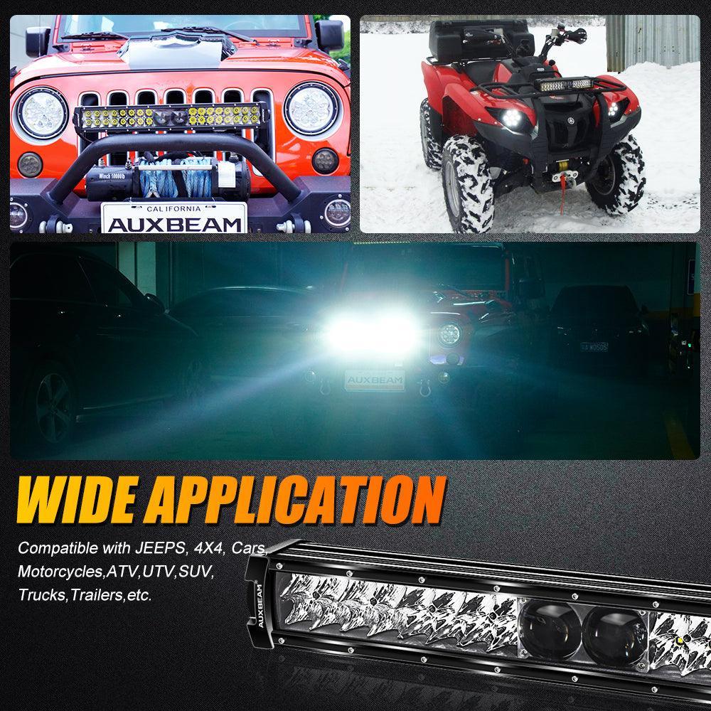 NEW VERSION 22 Inch 5D-PRO Series Combo Dual Row LED Light Bar with DT Wiring Harness Kit for Chevy Colorado - Image 13