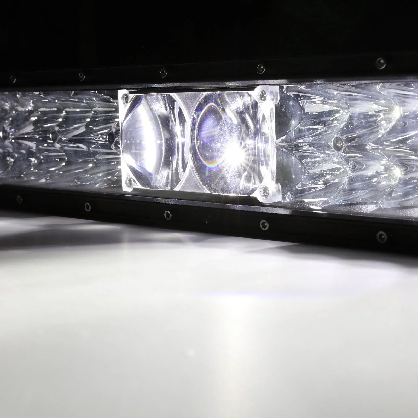 NEW VERSION 22 Inch 5D-PRO Series Combo Dual Row LED Light Bar with DT Wiring Harness Kit for Chevy Colorado - Image 8
