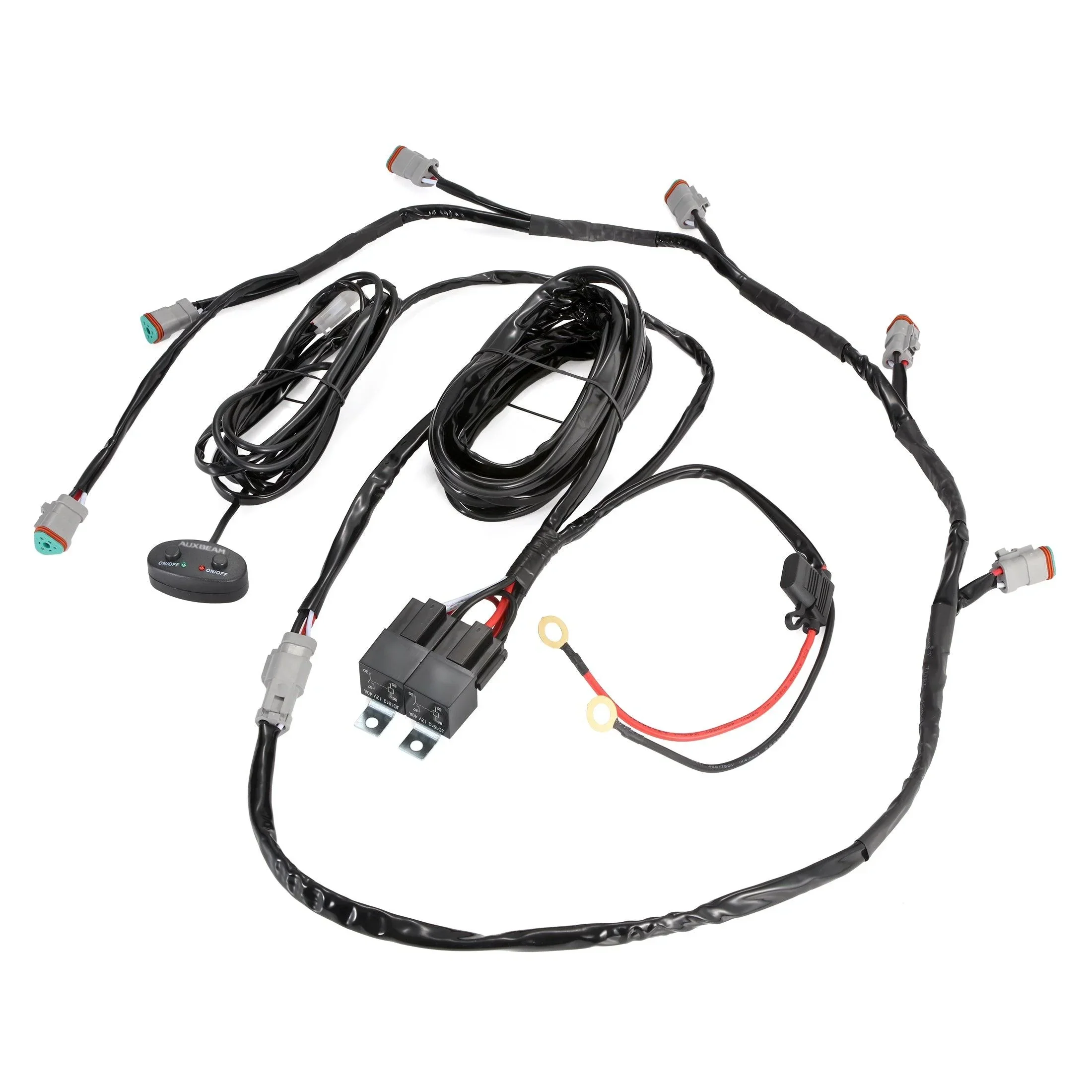 V-MAX Series | 5 Inch 168W 16440LM Spot Beam Side Shooter LED Round Pod Lights with Amber DRL - Image 13