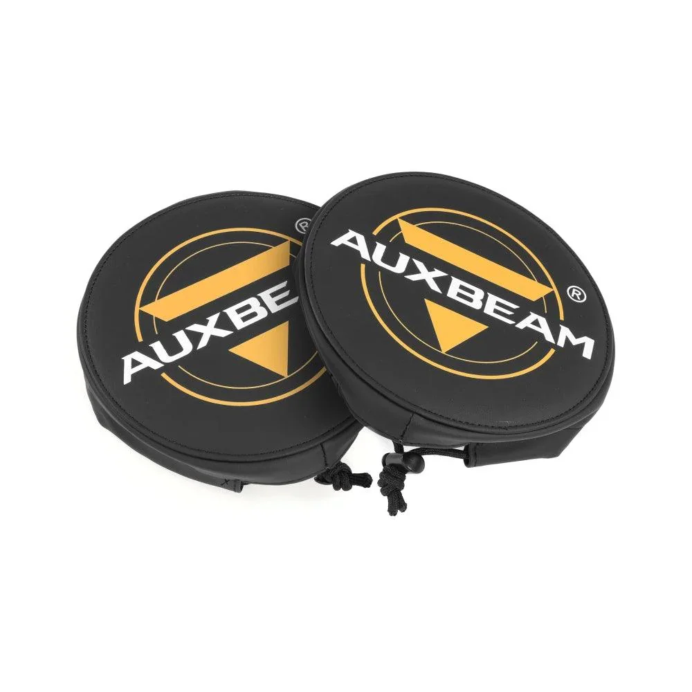 (2pcs/set) 7 Inch/ 9 Inch Round LED Driving Light Black Leather Cover Light Shield Cover - Image 2