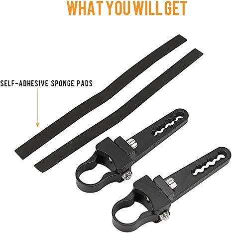 (2pcs/set) Light Bar Mounting Bracket Kit 1 inch Bull Bar Roll Cage Clamps Mount Clamps Universal Holder Kits for L - Image 3