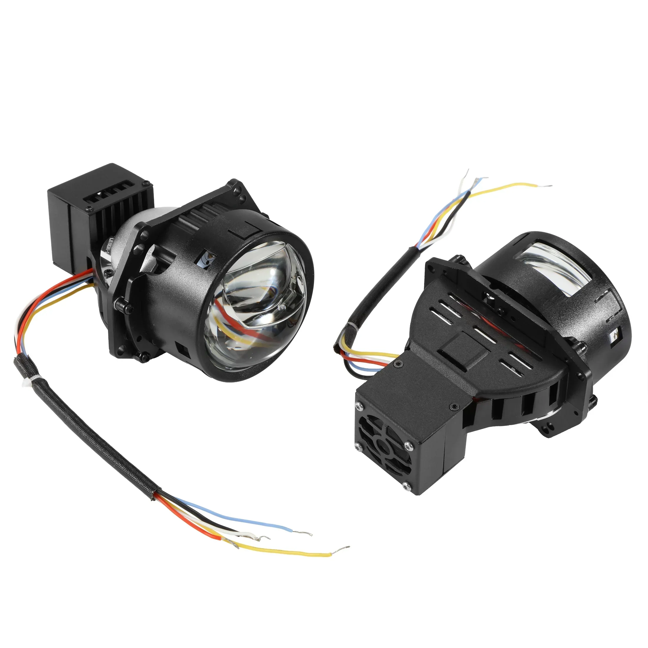 3 Inch 140W Hyperboloid Bi-LED Direct Projector Lens Headlight K9 Series Retrofit Cutting Installation for Car | 2PCS/set - Image 13