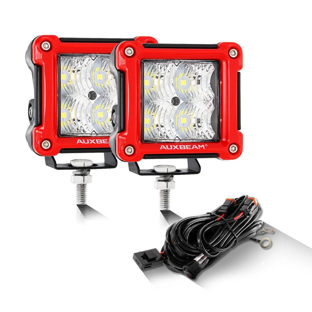 3 Inch LED Pods Light Spot/Flood Beam & Rear Roof Reversing Light LED Pod Light Brackets for 2013-2021 Polaris Ranger 570/800/900/900xp/1000/1000xp - Image 16