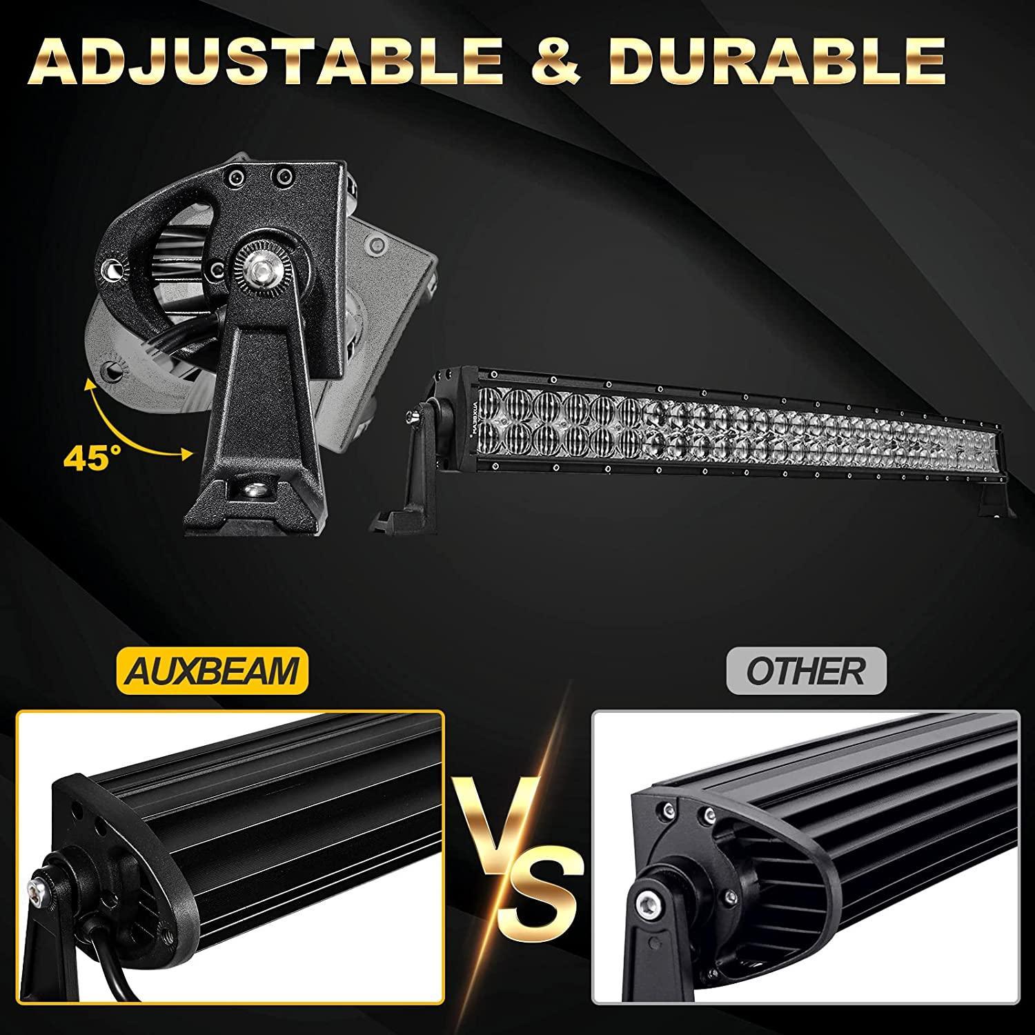 32 Inch 5D Series Straight/Curved LED Light Bar & A-pillar Light Bar Mounting Bracket Combo for RZR 900/ RZR S900/ RZR 900 XC/ RZR XP 1000/ RZR Turbo - Image 12