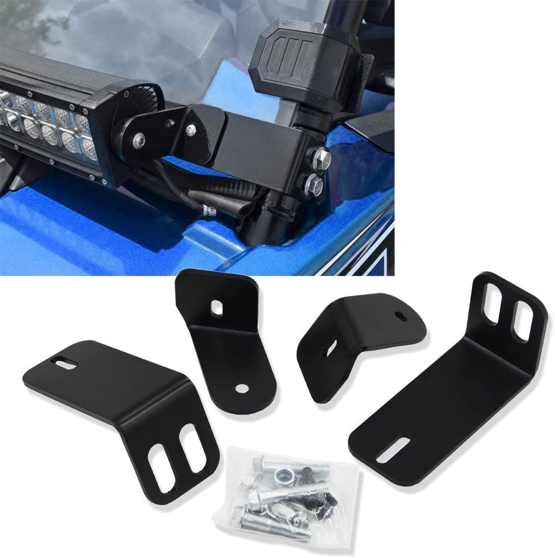 32 Inch 5D Series Straight/Curved LED Light Bar & A-pillar Light Bar Mounting Bracket Combo for RZR 900/ RZR S900/ RZR 900 XC/ RZR XP 1000/ RZR Turbo - Image 3