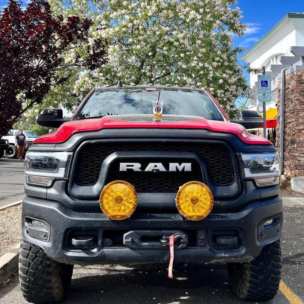 (2pcs/set) 7 Inch 230W 33332LM 360-PRO Series Custom Lens Offroad LED Driving Lights+Amber/Black Covers(Optional) for JEEP WRANGLER JL JK TJ - Image 3
