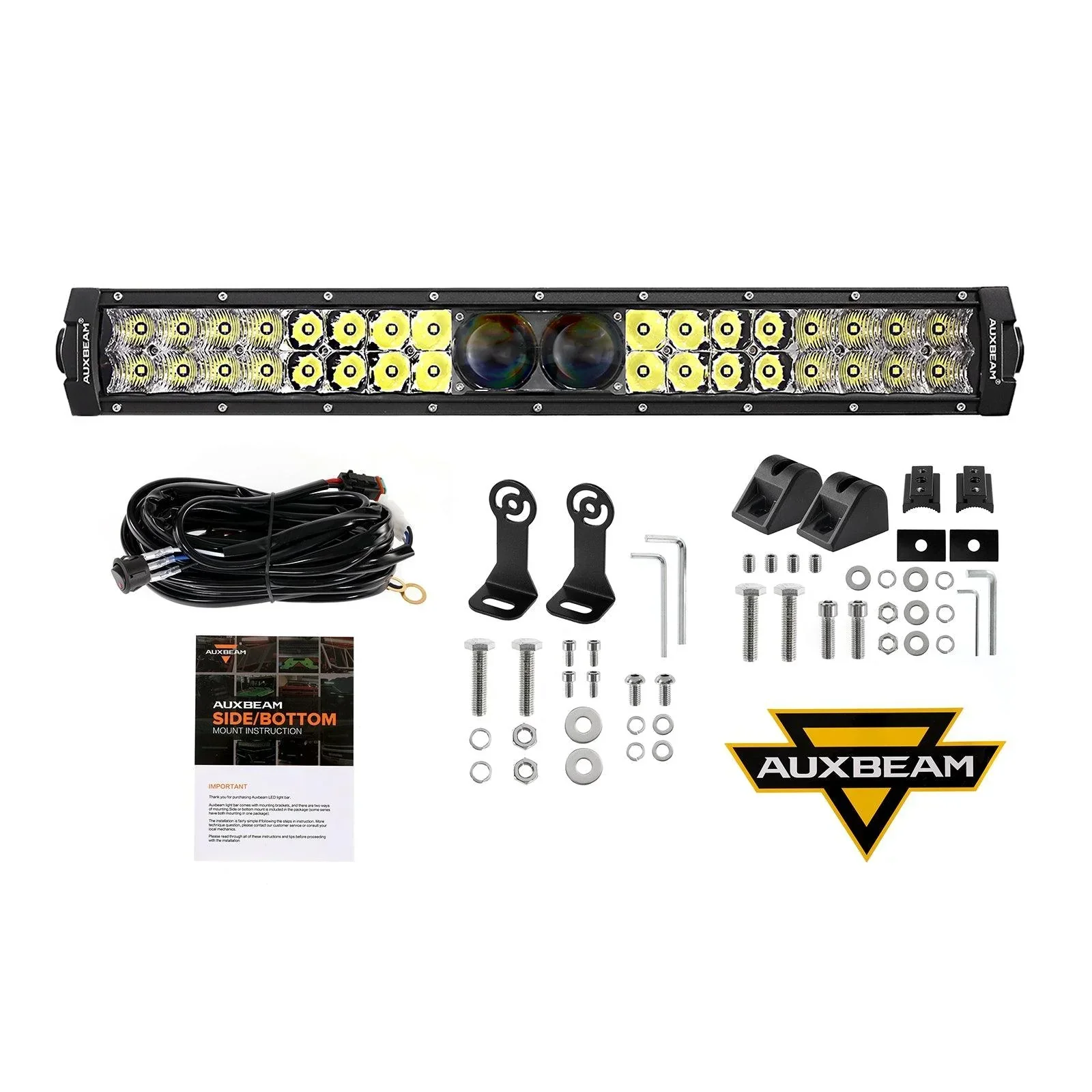 5D-PRO Series LED Light Bar with 5D Projectors for ATV UTV - Image 16