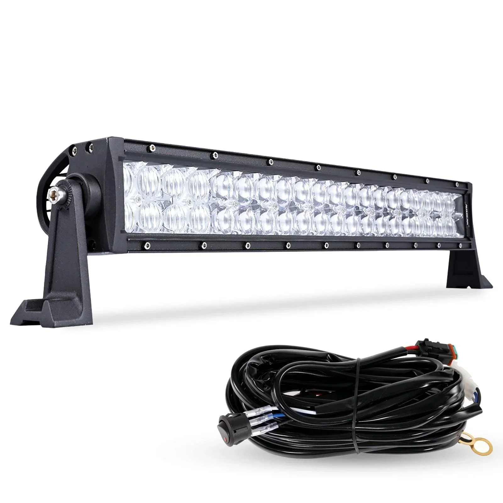 22 Inch-52 Inch 5D Series Straight/Curved Combo Beam Double Row LED Light Bar for 2004 Toyota Tacoma - Image 27