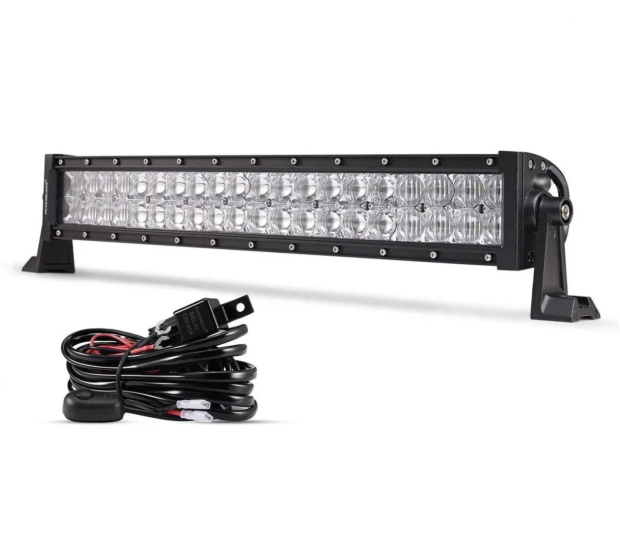 22 Inch-52 Inch 5D Series Straight/Curved Combo Beam Double Row LED Light Bar for 2016 Ford F150 - Image 18