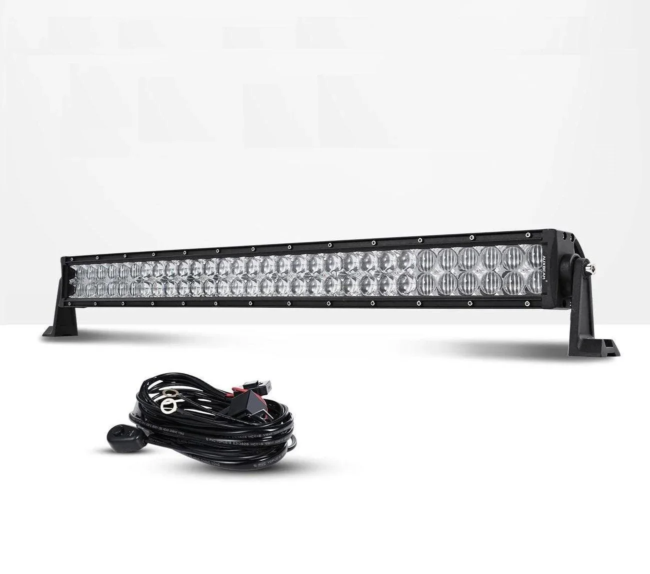 22 Inch-52 Inch 5D Series Straight/Curved Combo Beam Double Row LED Light Bar for Ford Bronco - Image 13