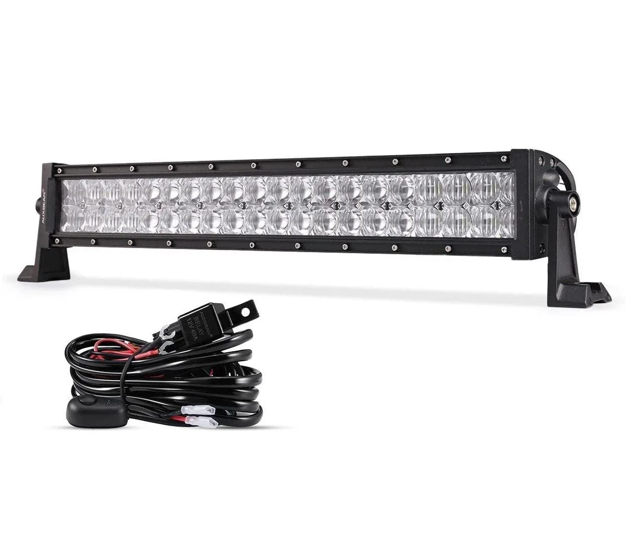 22 Inch-52 Inch 5D Series Straight/Curved Combo Beam Double Row LED Light Bar for Chevy Tahoe - Image 13
