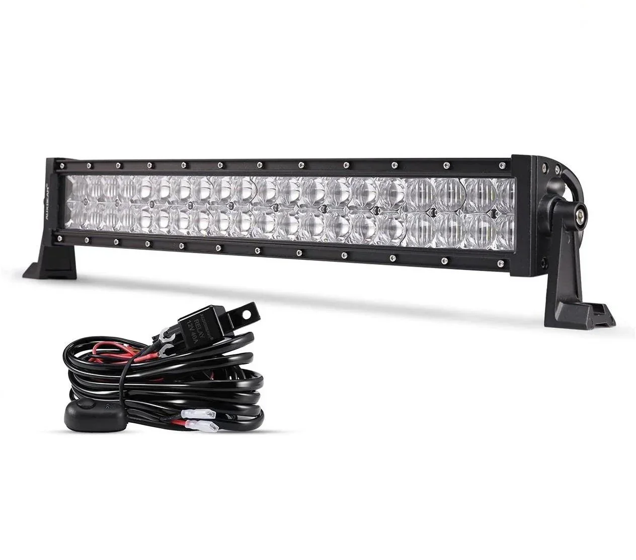 22 Inch-52 Inch 5D Series Straight/Curved Combo Beam Double Row LED Light Bar for Chevy Tahoe - Image 19