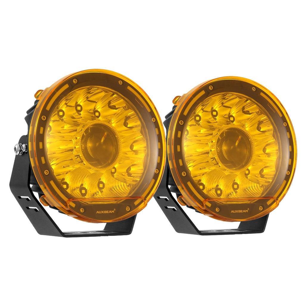 (2pcs/set) 7 Inch 230W 33332LM 360-PRO Series Custom Lens Offroad LED Driving Lights+Amber/Black Covers(Optional) for FORD F150 F250 - Image 14