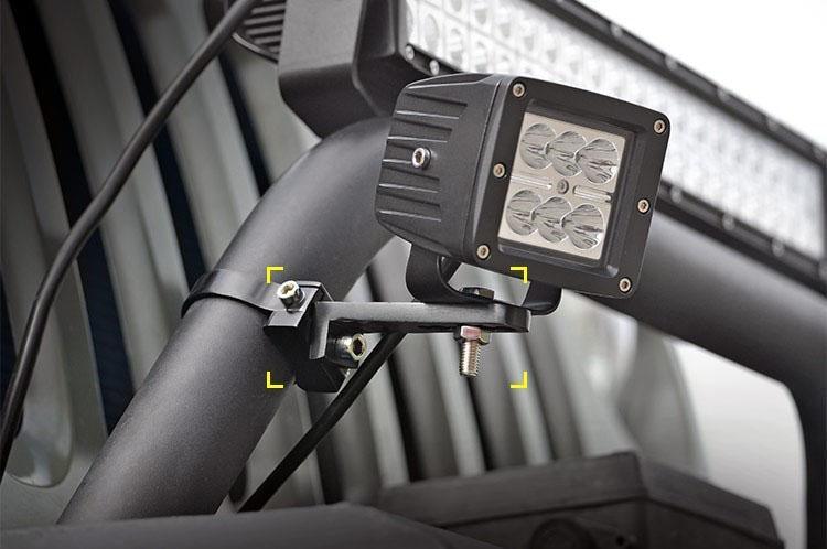 (2pcs/set) 2.5 Inch Light Bar Mounting Bracket Kit Bull Bar Roll Cage Clamps - Image 5