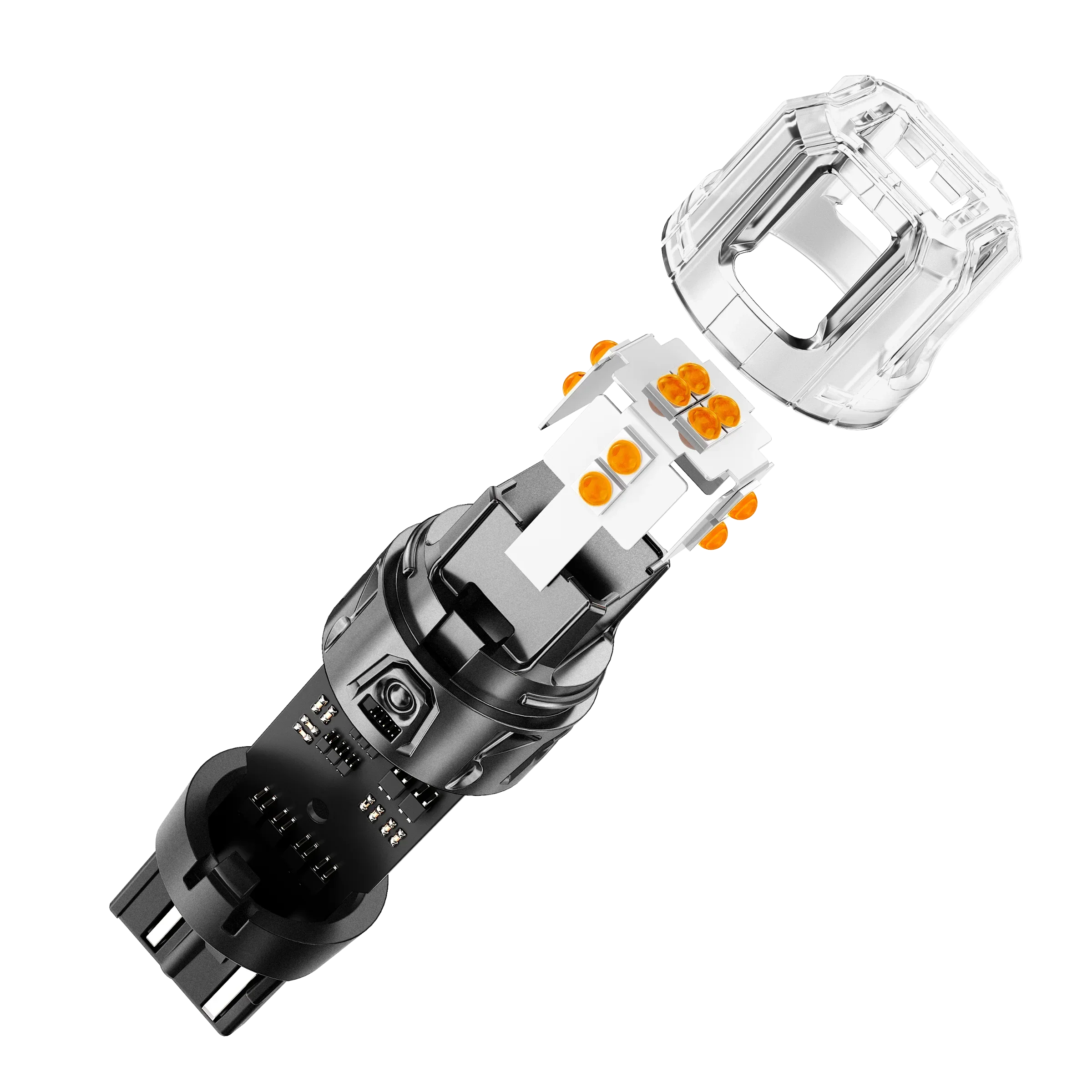 🆕T20 7443 7440 LED Turn Signal Light Rear/Front, Side Marker Light Bulbs 13W 500% High Brightness CAN-Bus Error Free 3000K Amber B52 Series | 2 Bulbs - Image 11