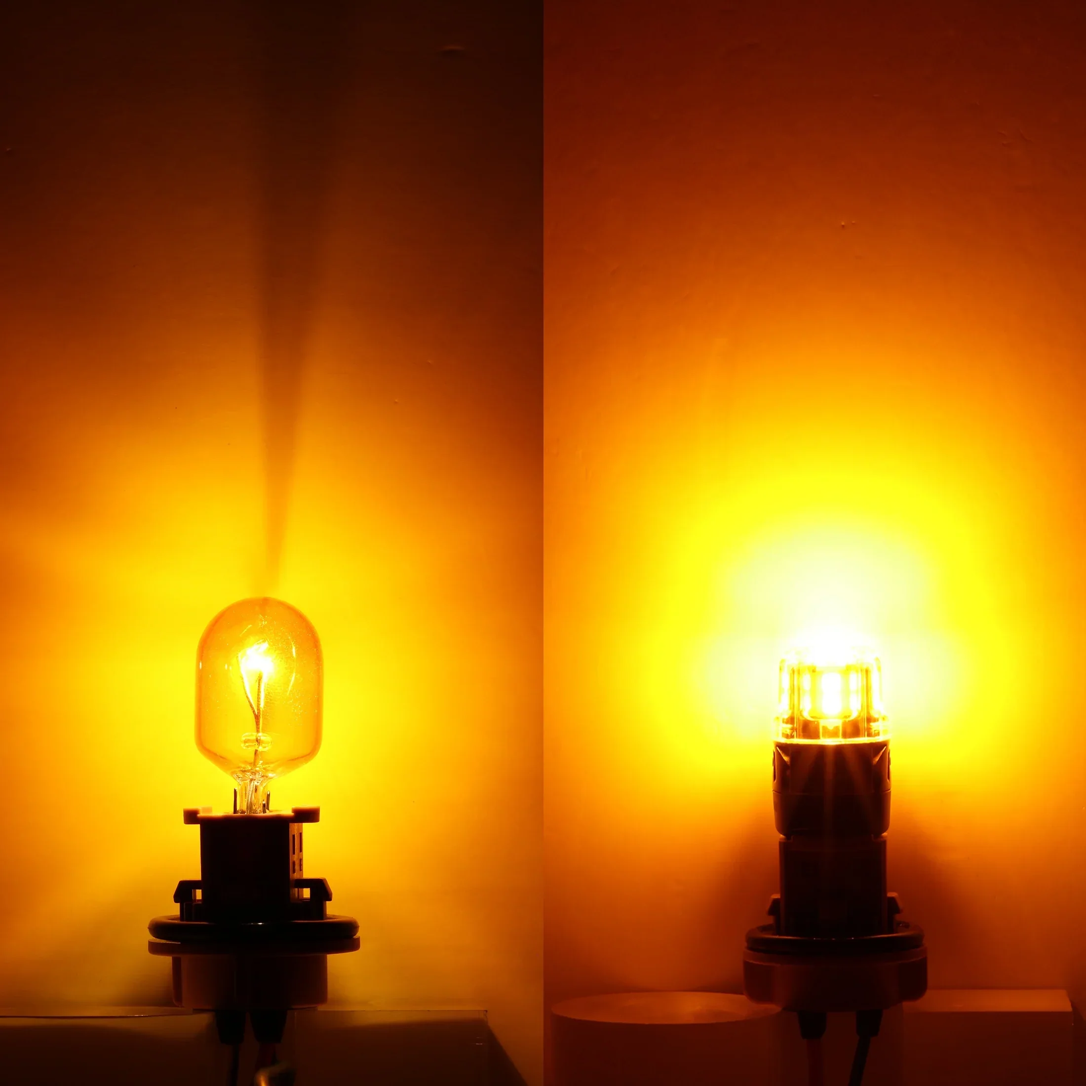 🆕T20 7443 7440 LED Turn Signal Light Rear/Front, Side Marker Light Bulbs 13W 500% High Brightness CAN-Bus Error Free 3000K Amber B52 Series | 2 Bulbs - Image 17