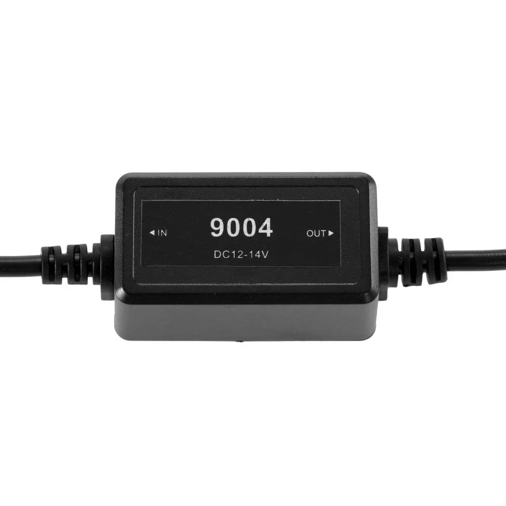 9004/HB1 C10-MODEL Enhanced LED Headlight Bulbs Canbus Decoder Anti-Flicker Hyper Flash No Warning Harness Resistor Conversion Kit 2pcs/set - Image 8
