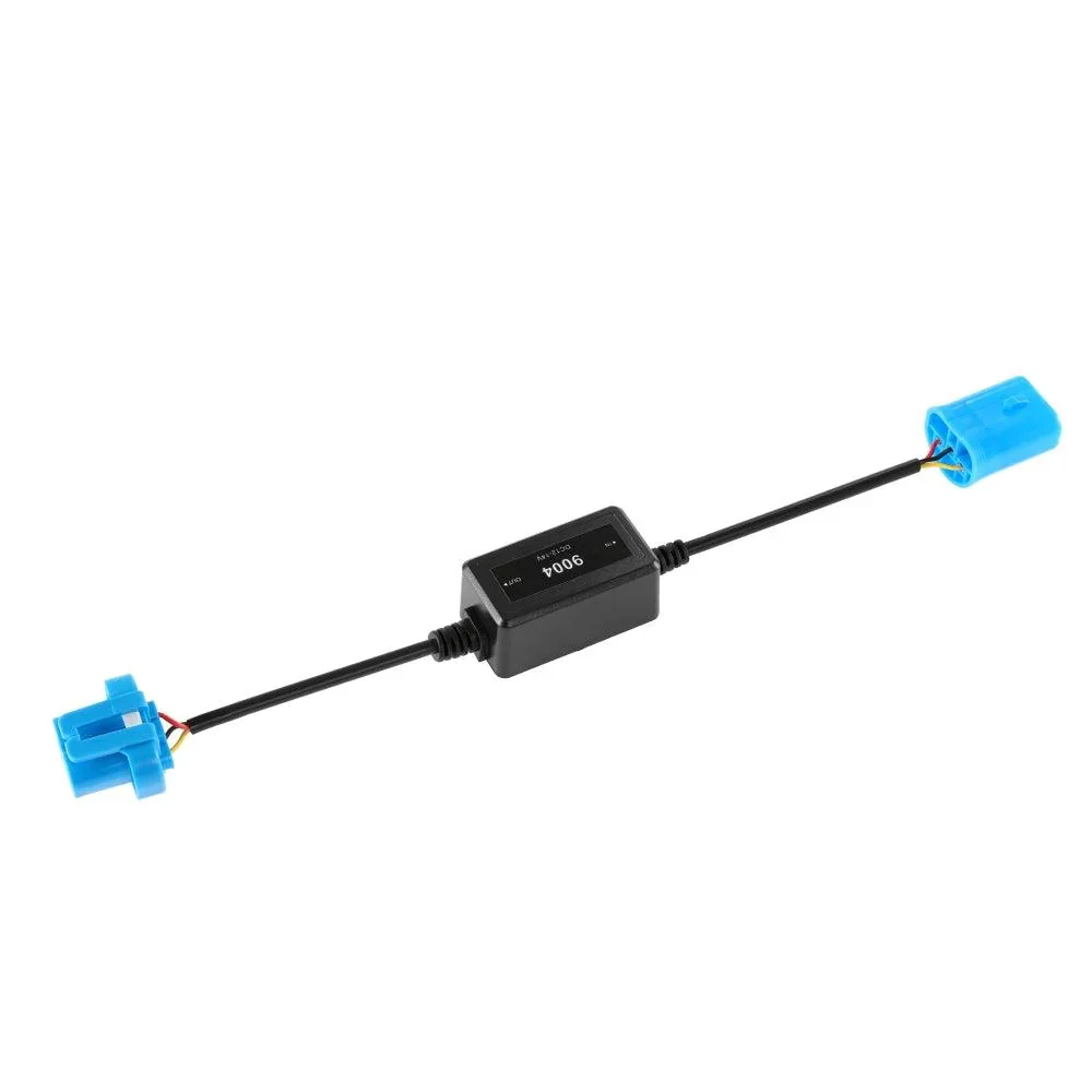 9004/HB1 C10-MODEL Enhanced LED Headlight Bulbs Canbus Decoder Anti-Flicker Hyper Flash No Warning Harness Resistor Conversion Kit 2pcs/set - Image 9