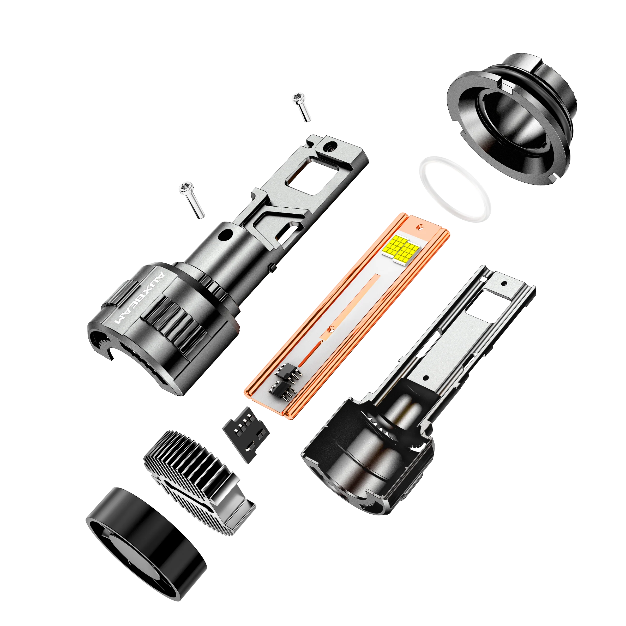 🆕9004/HB1 LED Headlight Bulbs 130W 32000LM F35 Series Dual Compatibility 12V/24V 6500K Cool White | 2 Bulbs - Image 6