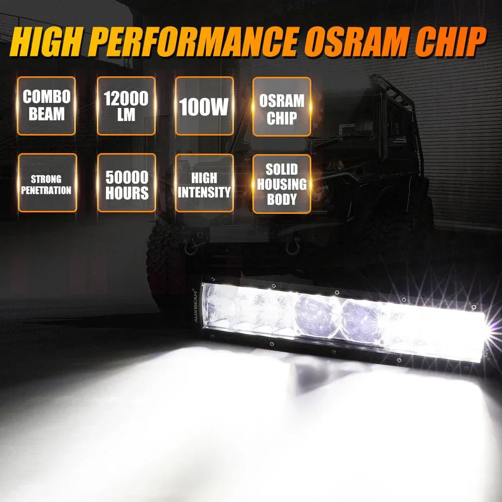 AR-800 RGB Switch Panel with APP+12 Inch 5D-PRO LED Light Bar, Toggle/ Momentary/ Pulsed Mode Supported - Image 4