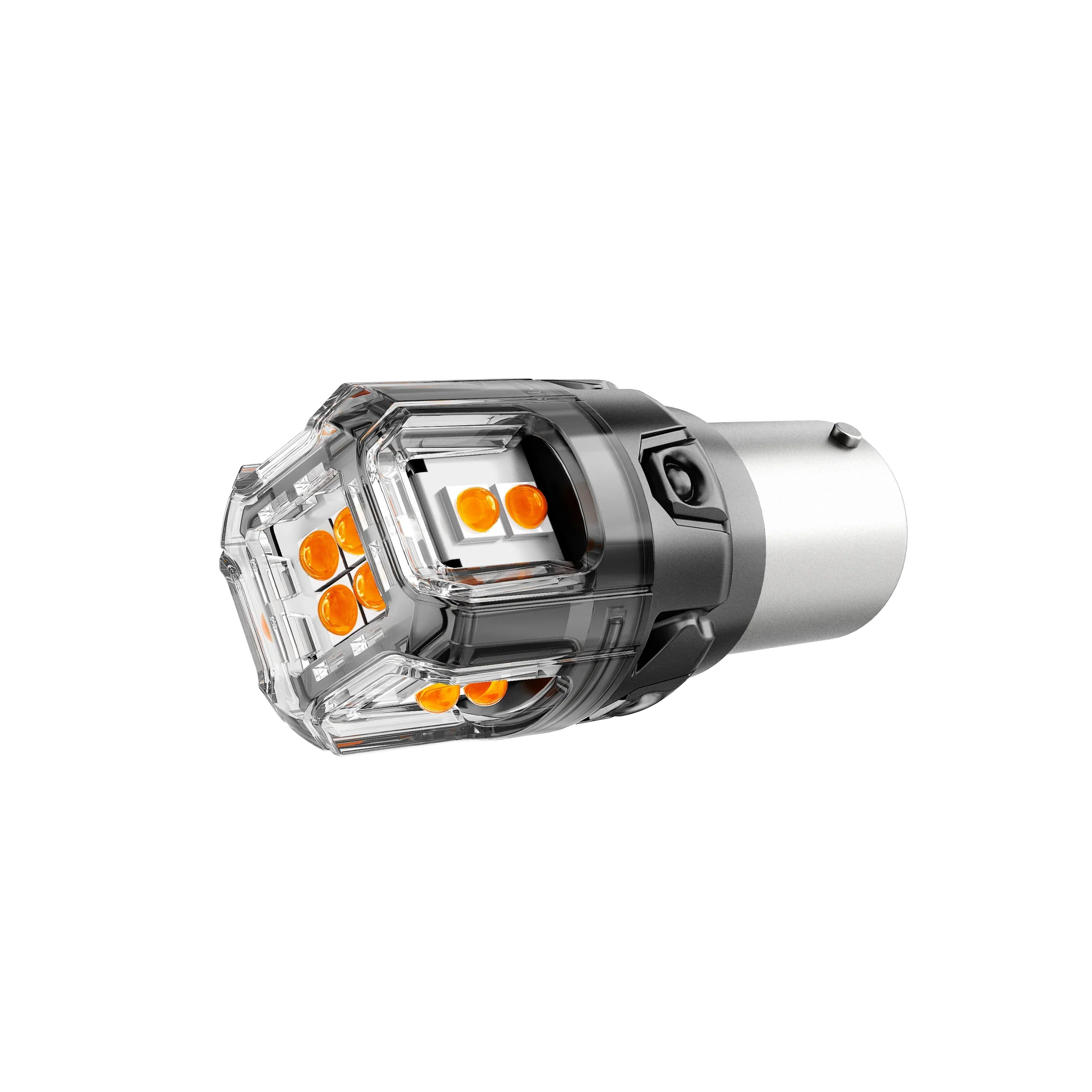 🆕BAU15S 7507 LED Turn Signal Light Rear/Front, Side Maker Light Bulbs 13W 500% High Brightness CAN-Bus Error Free 3000K Amber B52 Series |2 Bulbs - Image 13